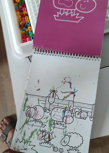Beden Sihirli Boyama Kitabı - Hayvanlar