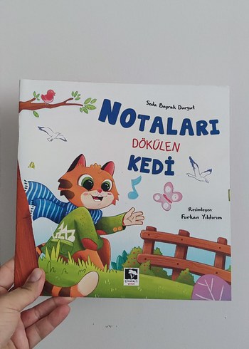 Notaları Dökülen Kedi - Çocuk Kitabı