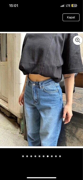 Mavi baggy jean
