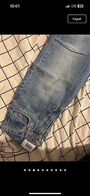 s Beden Mavi baggy jean