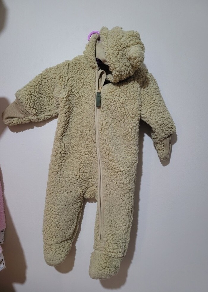 Kışlık kalın tulum - Görsel 2