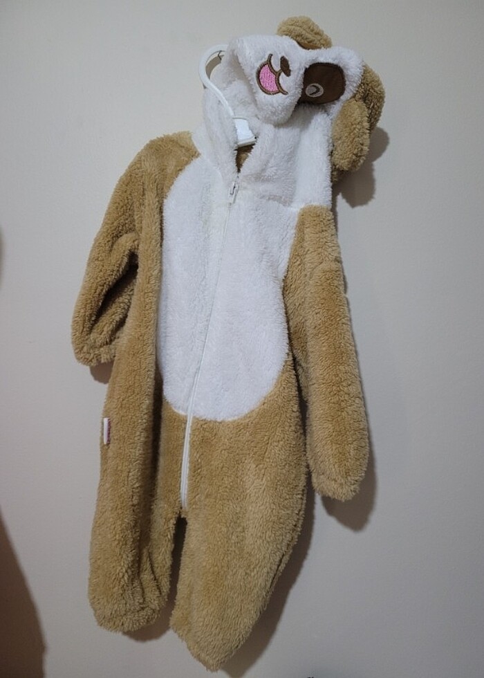 Kışlık kalın tulum - Görsel 4