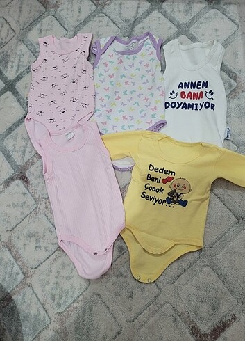 Diğer 5 adet çıtçıtlı body