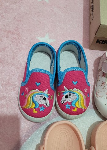 Kız bebek ayakkabi panduflar - Görsel 3