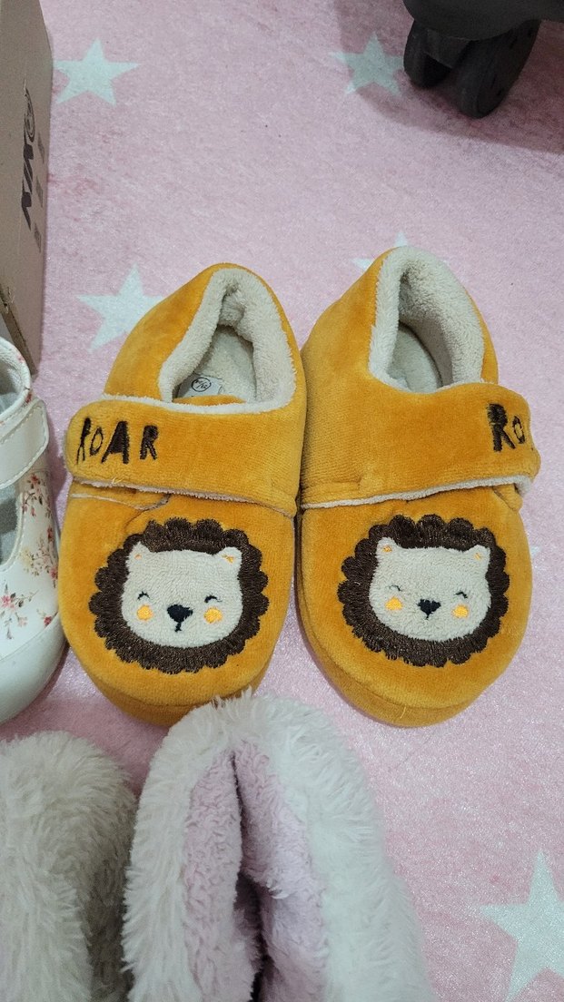 Kız bebek ayakkabi panduflar - Görsel 4