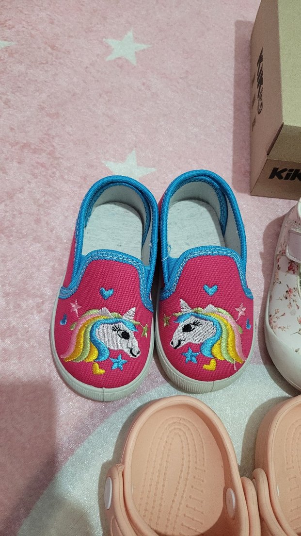 Kız bebek ayakkabi panduflar - Görsel 3