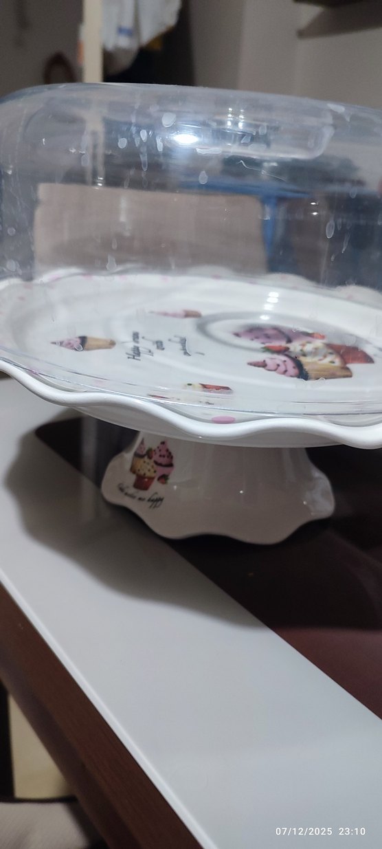 Beyaz Kapaklı Pasta Kalıbı - Görsel 2