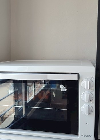 Beyaz Mini Fırın 3 Ayarlı Düğme - Görsel 6