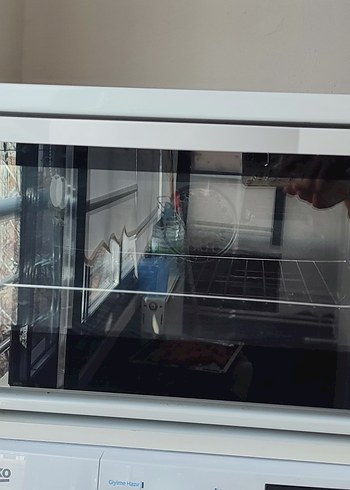 Beyaz Mini Fırın 3 Ayarlı Düğme - Görsel 2