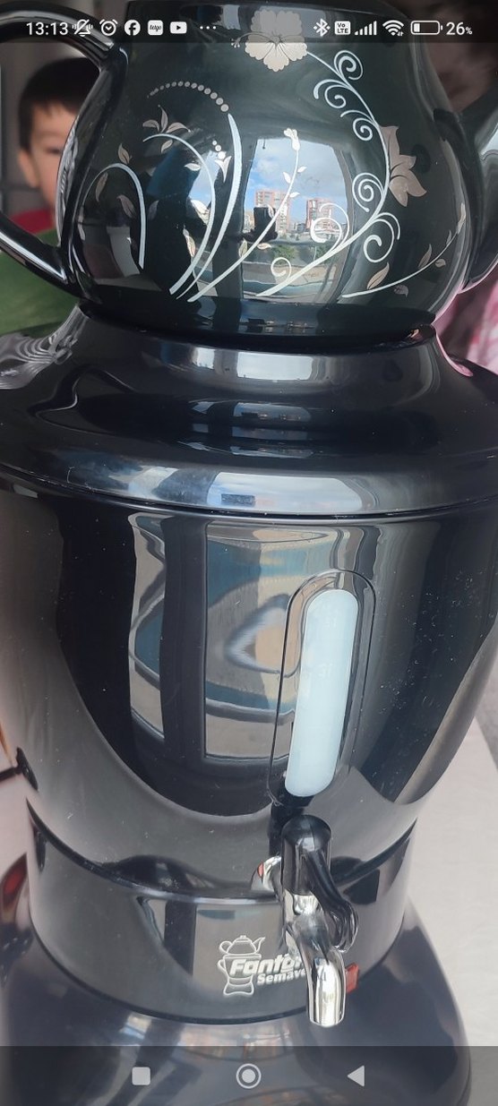 Siyah Fantom Çay Makinesi - Görsel 3