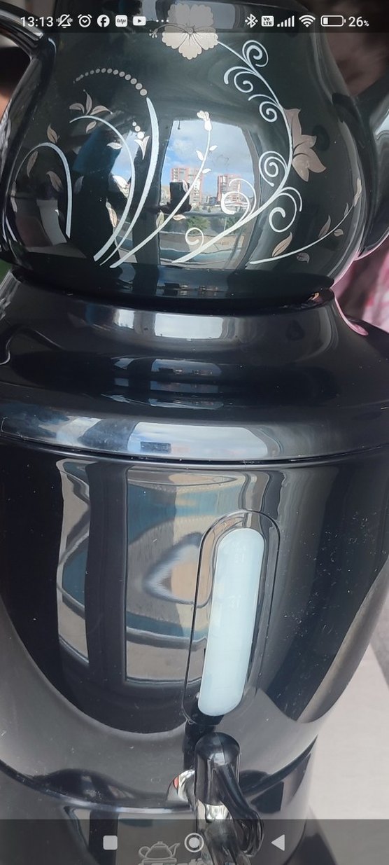 Siyah Fantom Çay Makinesi - Görsel 2