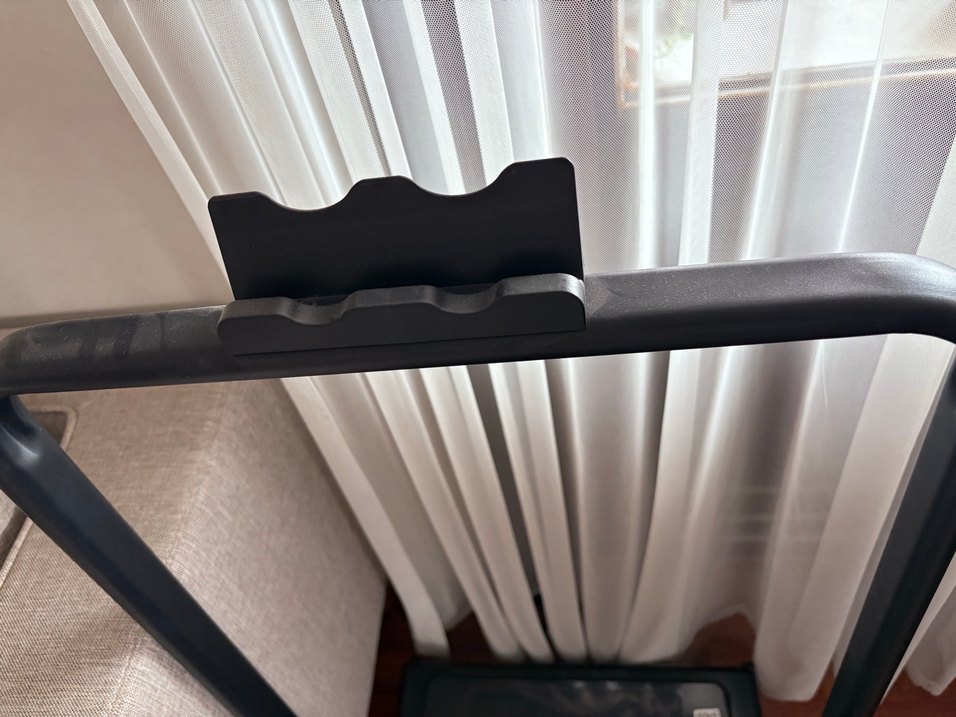 Siyah Katlanabilir Yürüyüş Koşu Bandı WALKE - Görsel 2