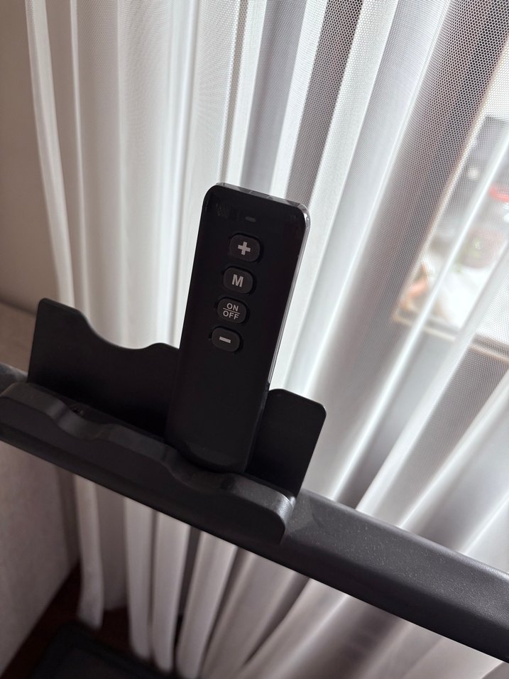 Siyah Katlanabilir Yürüyüş Koşu Bandı WALKE - Görsel 4