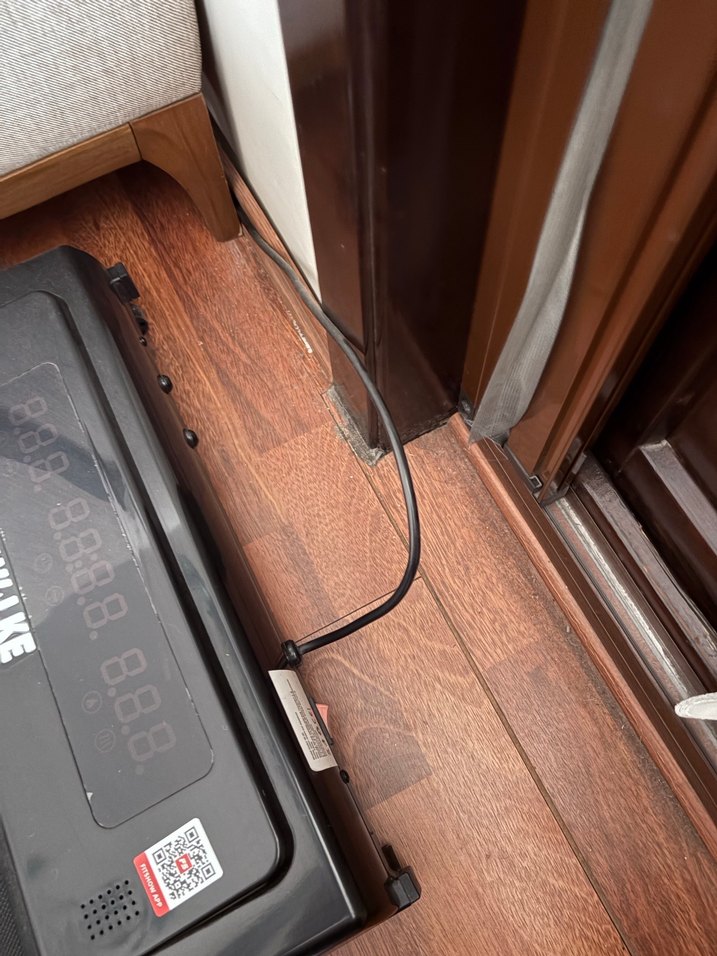 Siyah Katlanabilir Yürüyüş Koşu Bandı WALKE - Görsel 5