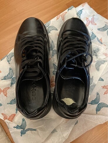 Erkek casual ayakkabı siyah Derimod - Görsel 4