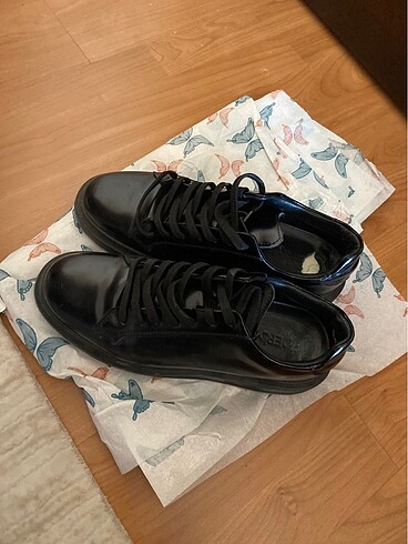Erkek casual ayakkabı siyah Derimod - Görsel 6