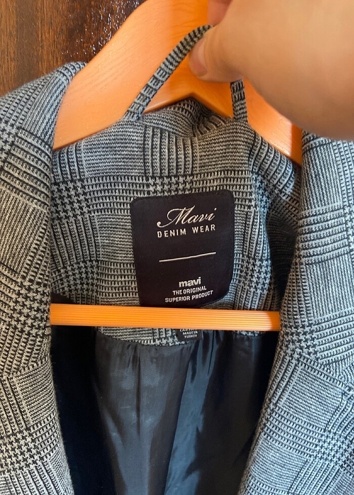 Mavi marka ceket - Görsel 2