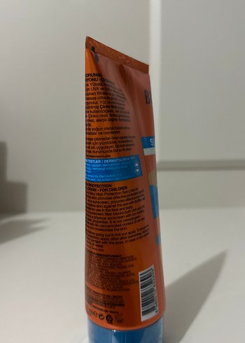 Çocuklar için SPF 50+ Yüksek Koruma Güneş Losyonu - Görsel 4