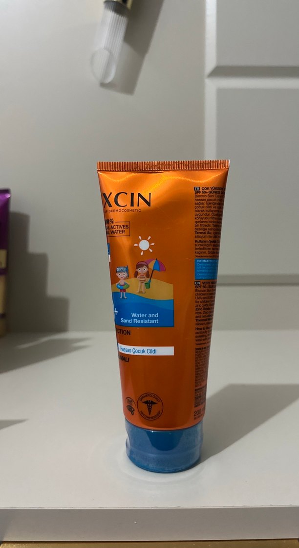Çocuklar için SPF 50+ Yüksek Koruma Güneş Losyonu - Görsel 2