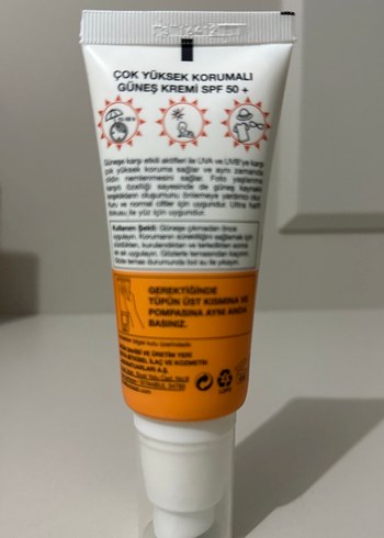 BiOXCIN SPF 50+ Yüksek Koruma Güneş Kremi - Görsel 2
