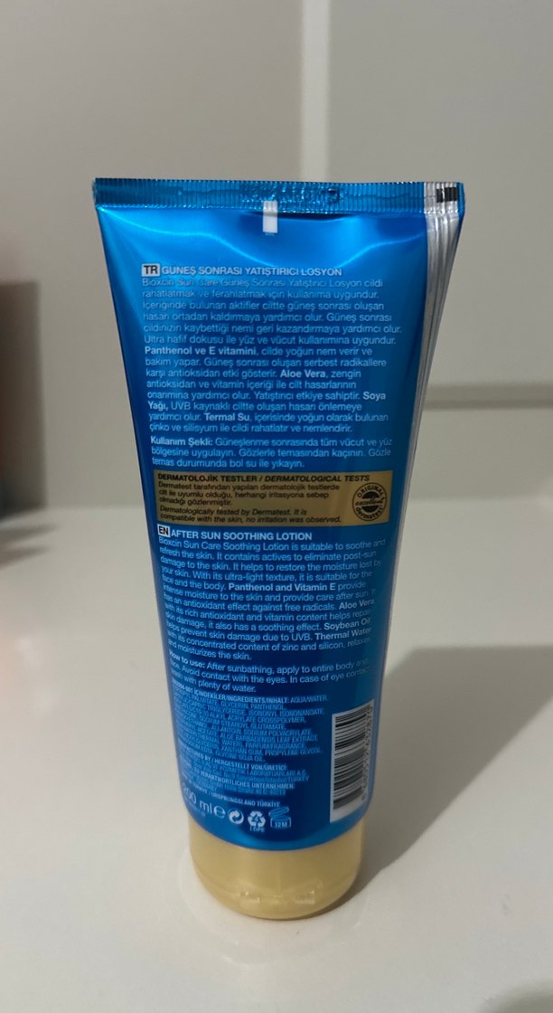 Bioxcin Güneş Sonrası Yatıştırıcı Losyon 150ml - Görsel 3