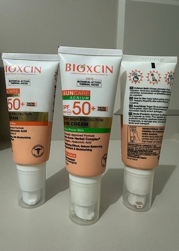 Bioxcin Acnium SPF 50+ Tonlu Güneş Kremi - Görsel 4
