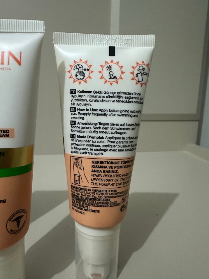 Bioxcin Acnium SPF 50+ Tonlu Güneş Kremi - Görsel 3