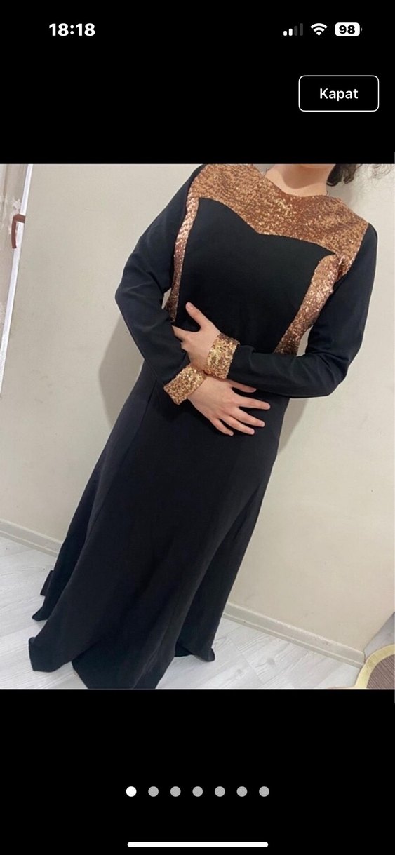 Siyah abiye - Görsel 2