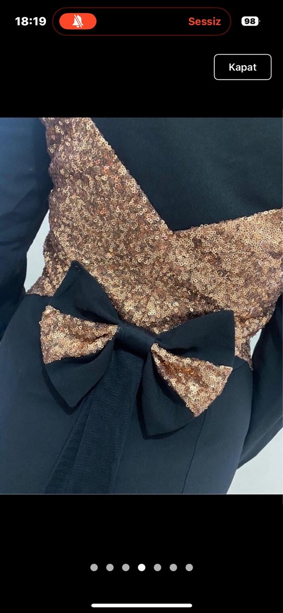 Siyah abiye - Görsel 5