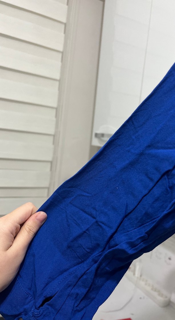 Renkli Pamuklu Uzun Kollu Kadın Gömlek - Görsel 2