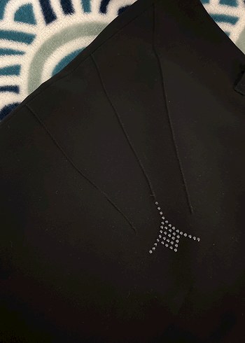 Siyah Uzun Piliseli Kadın Etek - Görsel 2