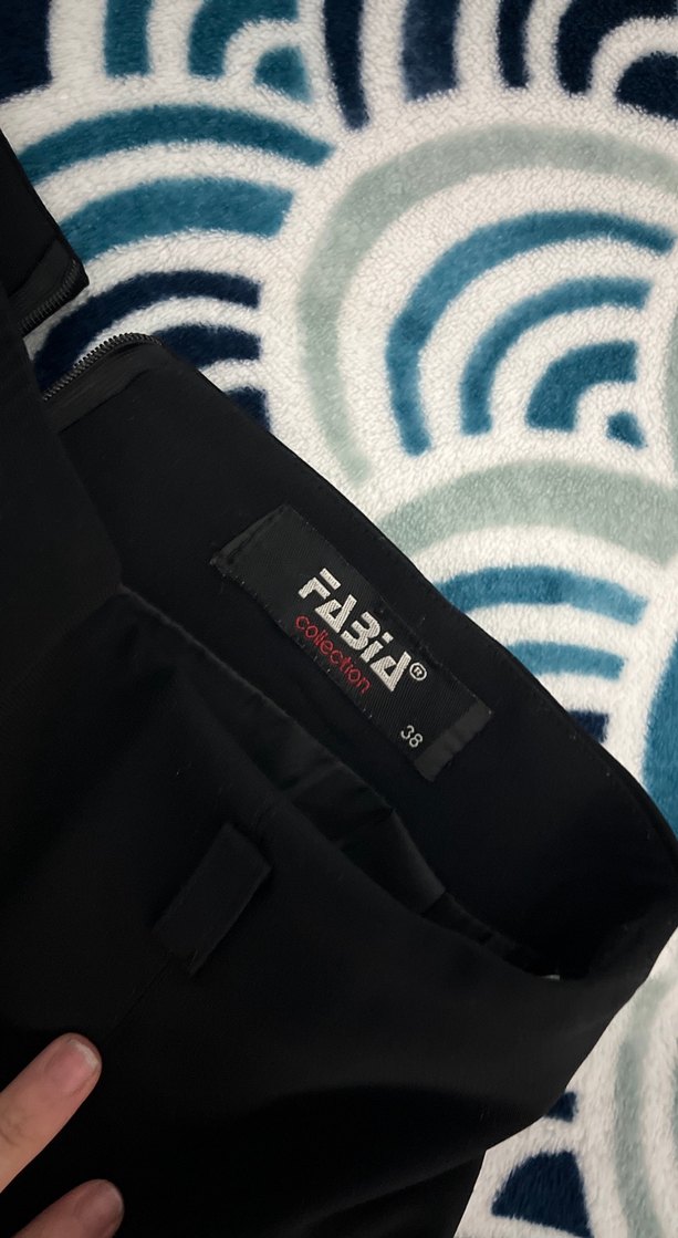 Siyah Uzun Piliseli Kadın Etek - Görsel 4