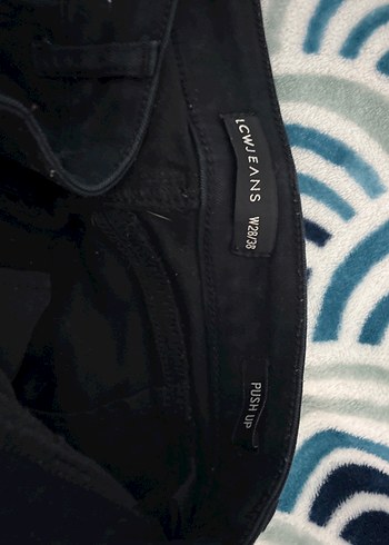 Siyah Bağlamalı Elastik Kadın Kot Pantolon - Görsel 2