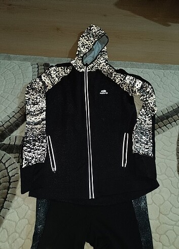 Decathlon Dekatlon Kalenji Koşu ve bisiklet tayt sweatshirt