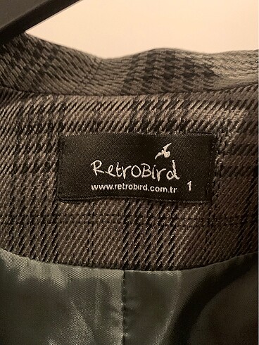 s Beden Retrobird crop ceket haki