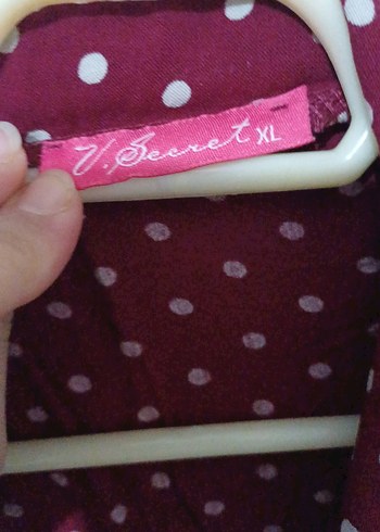 Victoria s Secret Bordo Uzun Kollu Pijama takımı