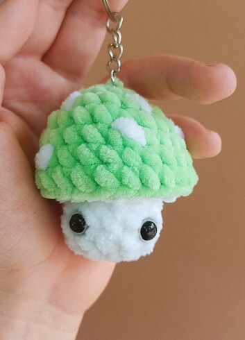  Sevimli mantar amigurumi