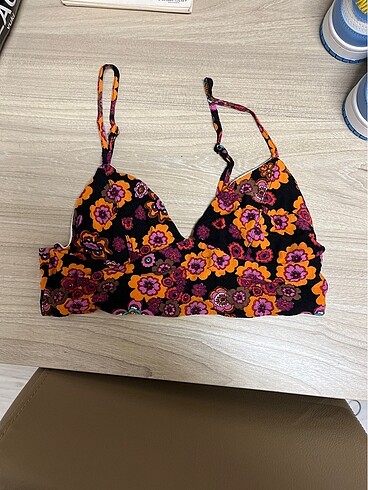 Koton Koton marka desenli crop