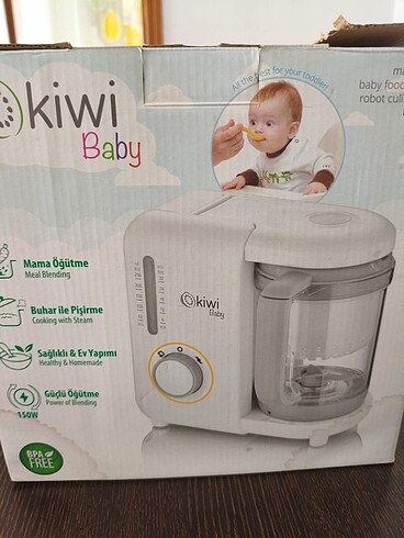 Bebek İçin Buhar Makinesi ve Doğrayıcı