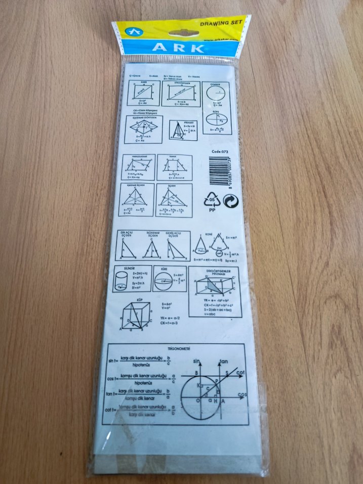 ARK Mavi Çizim Seti 4'lü - Görsel 3