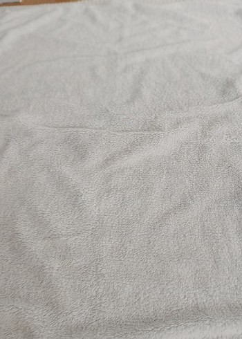 Mavi Nakışlı Örgü Bebek Battaniyesi - Görsel 5