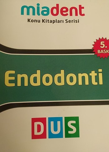 Endodonti DUS Konu Kitapları Serisi 5. Baskı
