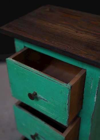 Vintage komodin - Görsel 4