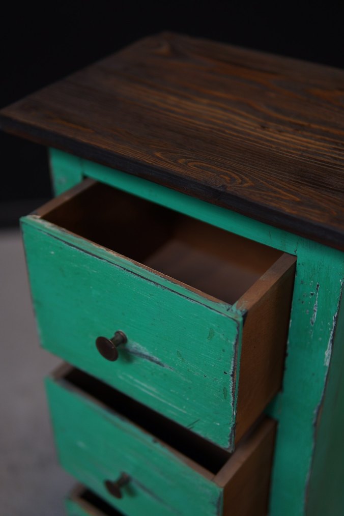 Vintage komodin - Görsel 4