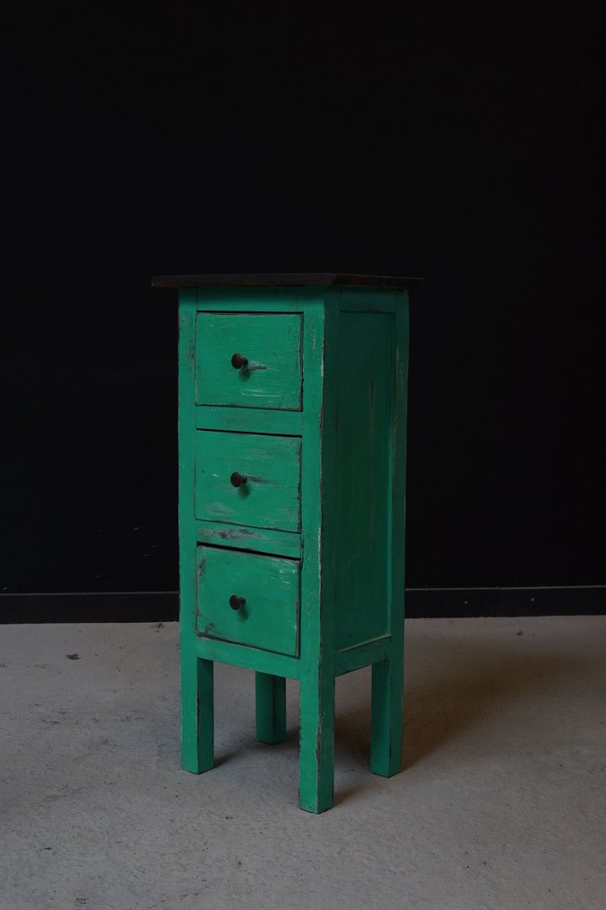 Vintage komodin - Görsel 2