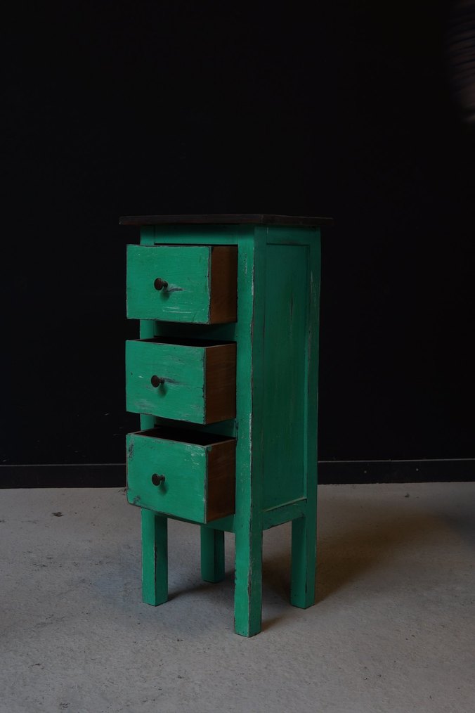 Vintage komodin - Görsel 3