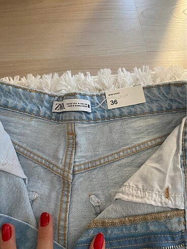 Zara Zara Kot şort