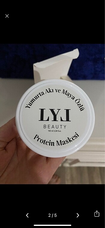 Beden Renk Yumurta akı ve maya özü protein maskesi