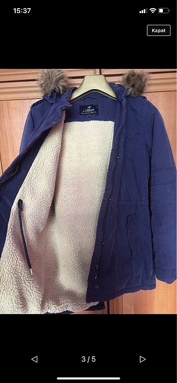 xs Beden Mavi Jeans Mont