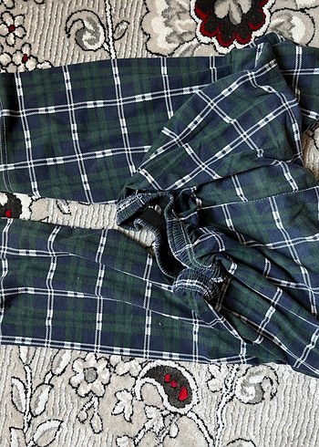 Ekose Kareli Eşofman Altı - Görsel 3